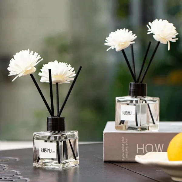 50ML Reed Diffuser Oil, Flameless Fragrance, Air Freshener, Aromatherapy, Car Scent, Office Decor - Image 4