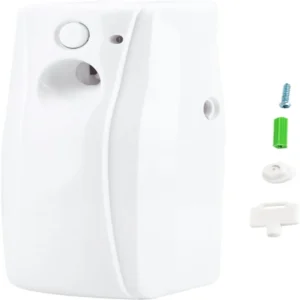 Automatic Air Freshener Dispenser, Wall Mounted Fragrance Aerosol Spray Dispenser, Indoor Automatic Spray with Light Sensor for