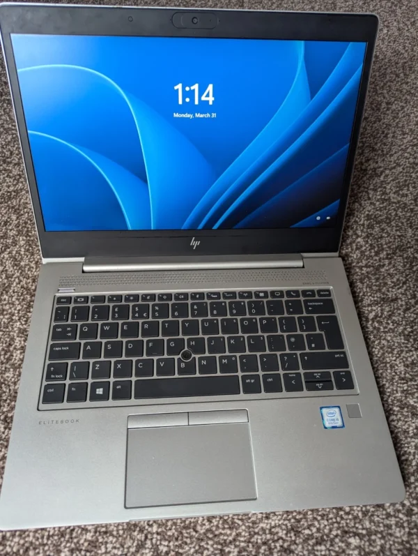 HP Elitebook 830 G5 13 in (Intel i5 8th Gen, 16GB RAM , 256GB SSD) Laptop - Used