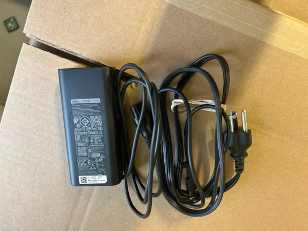 5 Dell Laptop Charger 65W Watt USB Type C AC Power Adapter - Used