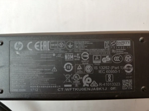 5 HP 854054-002 45W HSTNN-CA40 AC Adapter For HP - Used - Image 3
