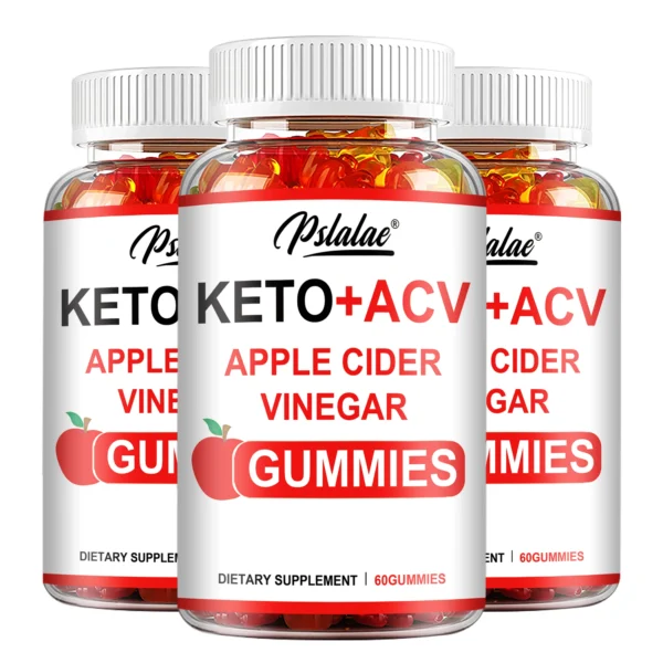 Keto + Acv Gummies - Improves Gut Health, Supports Weight Loss, Boosts The Immune System and Improves Cognition - 60 Gummies