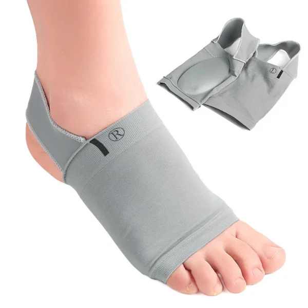 1 Pair Flat Feet Relieve Pain Sleeve Socks Insoles Pads Arch Support Sleeves Plantar Fasciitis Heel Spurs Foot Care Orthotic - Image 2