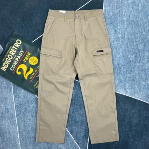 2025 Summer New American Retro Thin Quick-drying Multi-pocket Cargo Pants Men's Fashion Comfort Outdoor Straight Casual Trousers