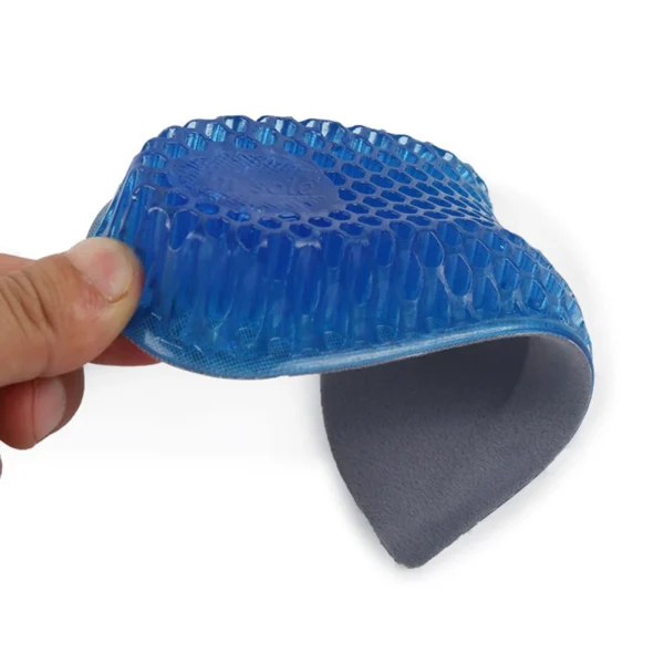 Honeycomb 3cm Silicone Gel Heel Pad for Shock Absorption Plantar Fasciitis Pain Relief Foot Care Insert Insole Height Increase - Image 5