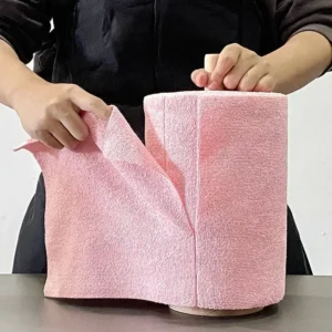 50/20pcs Reusable Cleaning Wipe Household Kitchen Cloth Microfiber Towel Rolls Dish Rags Wash Paper Towel Replacement