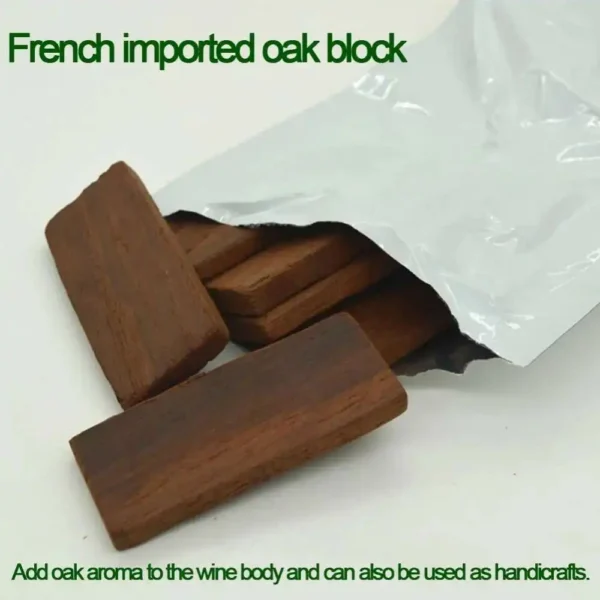 50g/100g/1kg imported self-brewed wine special oak block brandy whiskey flavoring wine making tool instead of oak wine barrel - Image 2