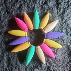 10pcs 30 Minutes Plus Natural Backflow Tower Incense Cones Lavender Jasmine Cone Incense Living Room Purified Air Home Fragrance