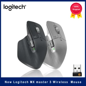 Logitech Upgraded MX Master 3/Master 2S/Anywhere 2S/Master 3S Wireless Bluetooth Mouse 2.4G Low Noise Ergonomic Design Mouse