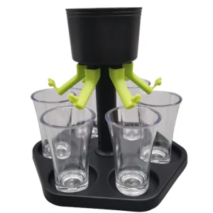 6 Shot Wine Drink Pourer Multifunctional Wine Dispenser Liquor Dispenser Beer Water Container for Christmas Festival Celebration