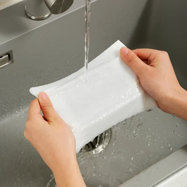 Disposable Cleaning Cloths Reusable Non-Woven Household Kitchen Lazy Rags Non-stick Oil Wipes Cloth Washing Dishcloths Towels - Image 3