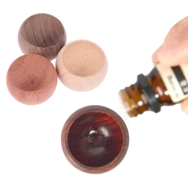 1PCS Wooden Essential Oil Aromatherapy Diffuser Wooden Diffuser Eco-Friendly Fragrance Diffused Wood Portable Box Aromatherapy - Image 5