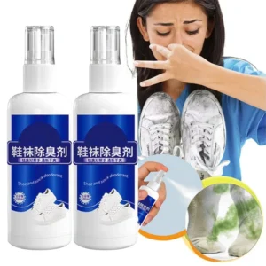 100ml Shoes Socks Deodorizing Removal Spray Foot Odor Shoes Stink Freshener Footwear Deodorant Antiperspirant Feet Health Care