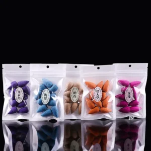 Y 10/50/70Pcs Backflow Incense Cones Lavender Jasmine Smell Living Room Scent for Home Sandwood Lemon Gift Magnolia Cone Incense