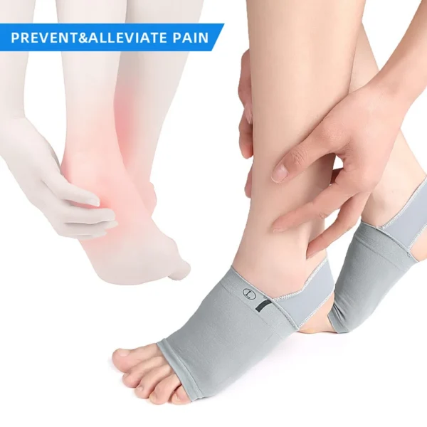 1 Pair Flat Feet Relieve Pain Sleeve Socks Insoles Pads Arch Support Sleeves Plantar Fasciitis Heel Spurs Foot Care Orthotic - Image 3