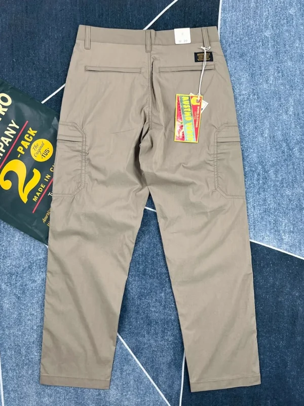 2025 Summer New American Retro Thin Quick-drying Multi-pocket Cargo Pants Men's Fashion Comfort Outdoor Straight Casual Trousers - Image 2