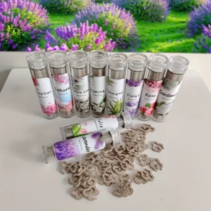 40 Wooden Aromatherapy Incense Sticks, Lavender Fragrance, Suitable for Yoga, Meditation, Home, Hotel, Spa, Office Air Purification, Relaxation, Decompression, Holiday Gift - Without Feathers, Suitable for Christmas, Halloween, Easter, Guangming Festival, Thanksgiving