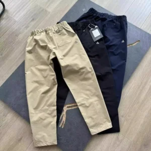 Men's Hiking Pants Waterproof Windproof American Workwear Light Weight Cargo Pants Men Loose Outdoor Trekking Trousers Male