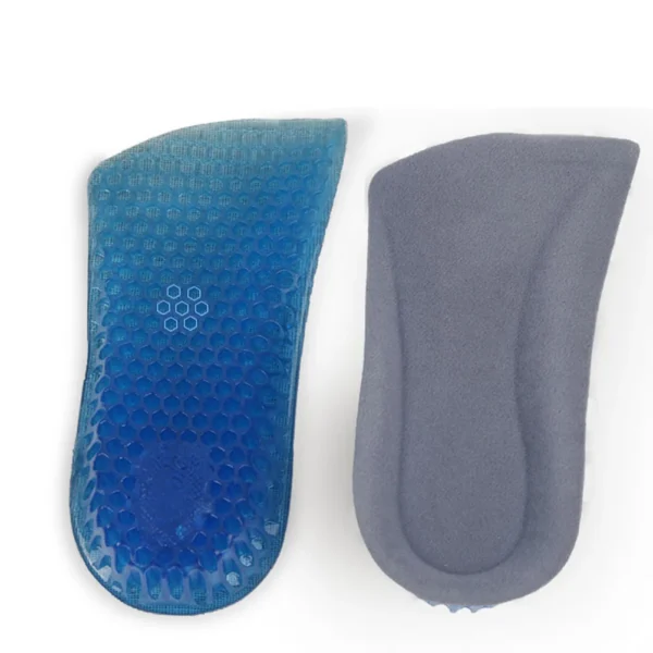 Honeycomb 3cm Silicone Gel Heel Pad for Shock Absorption Plantar Fasciitis Pain Relief Foot Care Insert Insole Height Increase - Image 2