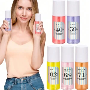 90ml Jasmine Violet Scented Fragrance Spray Multifunction Aromatherapy Mist Spray Perfect for Daily Use Air Freshing Home Decor