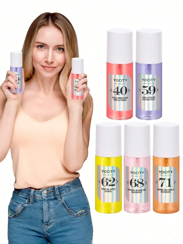 90ml Jasmine Violet Scented Fragrance Spray Multifunction Aromatherapy Mist Spray Perfect for Daily Use Air Freshing Home Decor