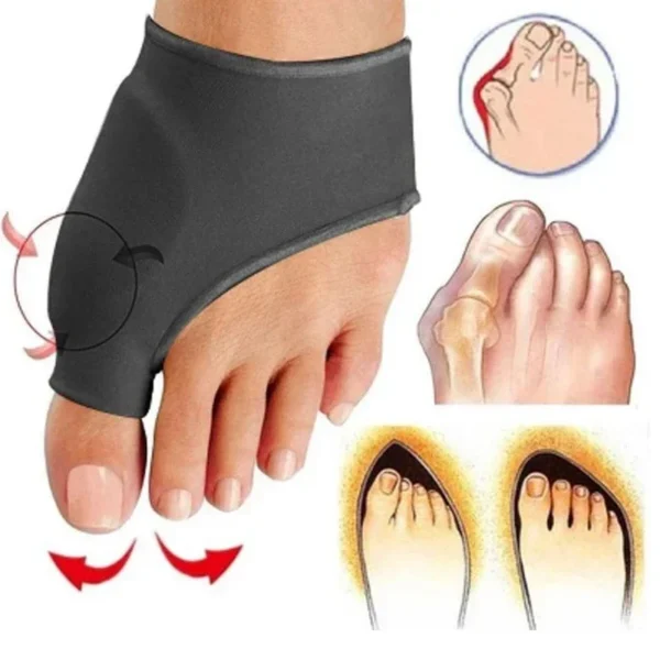 1Pair Toe Separator Hallux Valgus Bunion Corrector Hammer Toe Straightener Foot Pain Relief Orthopedic Pedicure Tools Foot Care - Image 3