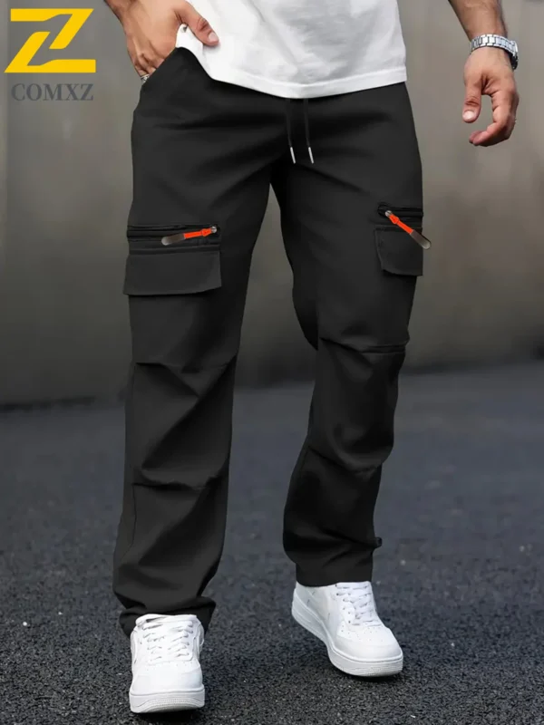City Camping Cargo Overalls Classic Outdoor Hiking Trekking Retro Joggers Pants Camouflage Outdoor Work Multi Pocket Trousers