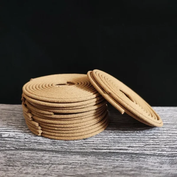 YXYMCF Natural Sandalwood Coil Incense 48 Plates/box Lavender Jasmine Rose Aromatherapy Fragrance Indoors Burner Indian Buddhist - Image 2