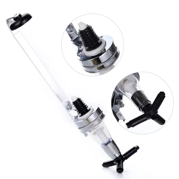1 Bottle Liquor Dispenser, Wall Mounted Beverage Dispenser, Bar Butler Holder, Bar Whisky Rack, Bar Wine Dispenser Accessories - Image 2