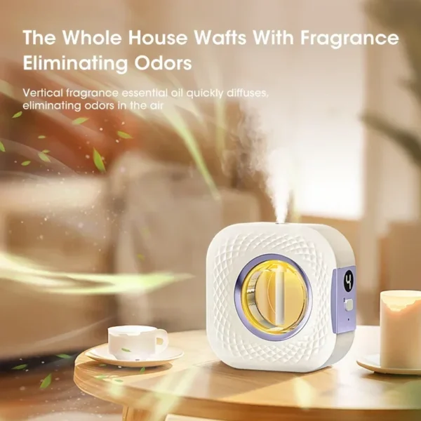 Mini Aroma Diffuser USB Plant Essential Oil Diffuser Home Car Aromatherapy Machine Toilet Office Air Purification Nebulizer - Image 5