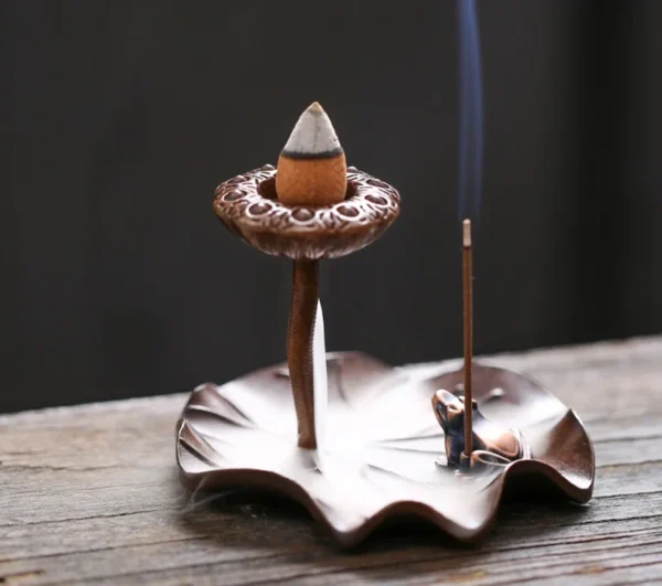 Y 10/20/50Pcs ZenWave Reverse Flow Incense Cones Rose Waterfall Reflux Tower Incense for Backflow Burner Home Decor Fragrance - Image 4