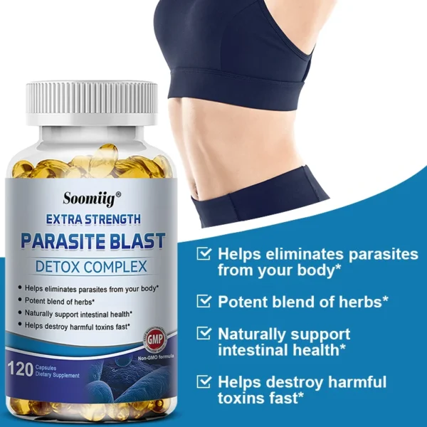 Parasite Detox - Gut Health Supplements - Gut Health - Boosts Immune System - Supports Cleansing and Detoxification - Image 4