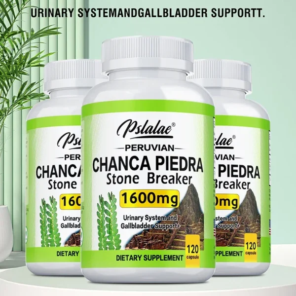 Chanca Piedra Capsules - Supports Kidney Health, Urinary Tract Health, Clears Kidney Stones and Gallstones, Boosts Immunity