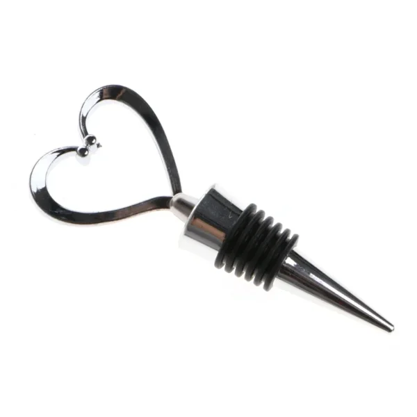 Elegant Love Heart Shaped Twist Thread Sealed Wine Bottle Stopper For Bar B85C - Image 4