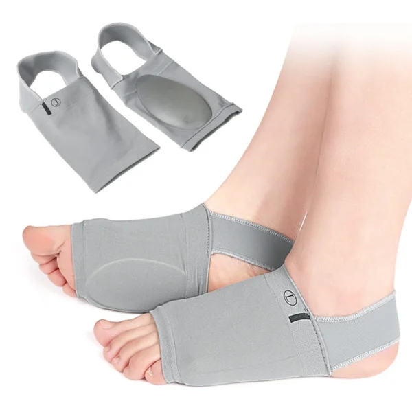 1 Pair Flat Feet Relieve Pain Sleeve Socks Insoles Pads Arch Support Sleeves Plantar Fasciitis Heel Spurs Foot Care Orthotic