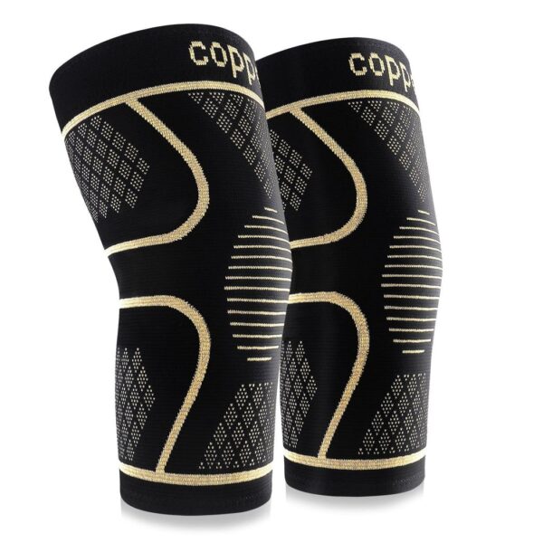 COPPER Knee pads (one pair)-joint protection and support for running, exercise, and knee pain relief-knee pads for men and women - Image 2