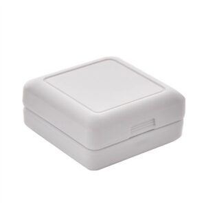Wm.Widdop Quartz Travel Alarm-All White Case&Dial + B