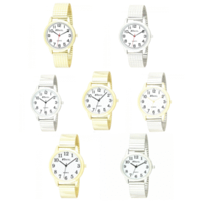 Ravel Men's Bold Number Expander Bracelet Watch R0232G