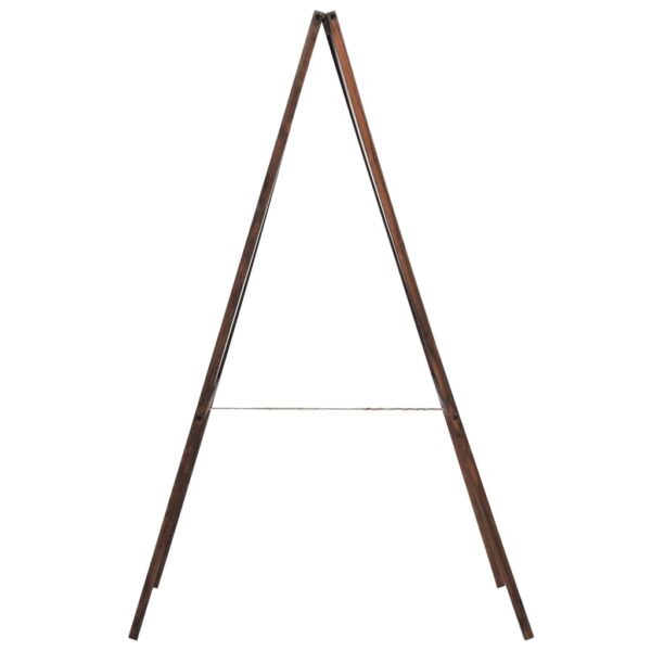vidaXL Double-sided Blackboard Cedar Wood Free Standing 60x80 cm - Image 4