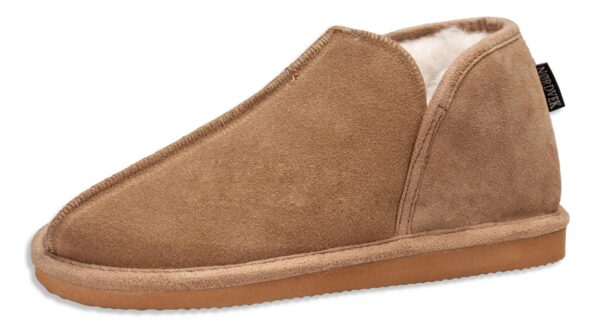 Nordvek Mens Suede Boot Style Slippers With Rubber Sole - 448-100 - Image 2
