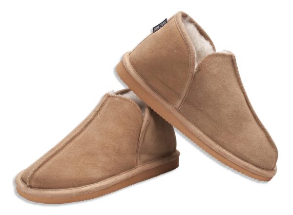Nordvek Mens Suede Boot Style Slippers With Rubber Sole - 448-100 - Image 4