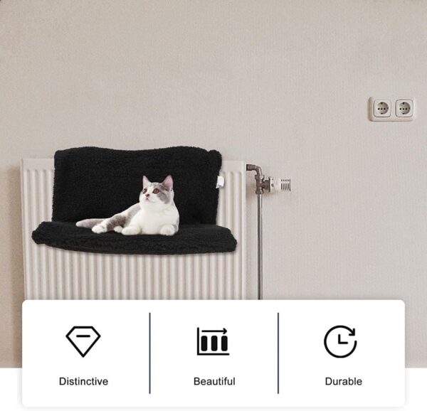 Cat Radiator Bed Black - Image 2