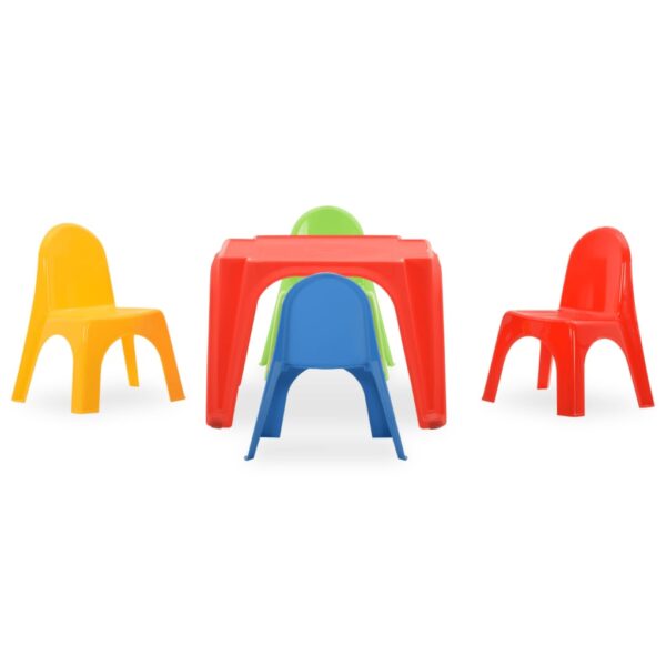 Children's Table and Chair Set PP - Image 2