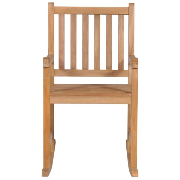 Rocking Chair Solid Teak Wood - Image 2