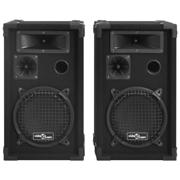 Professional Passive Hifi Stage Speakers 2 pcs 800 W Black - Image 3