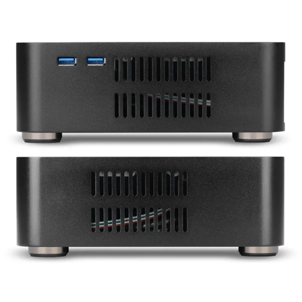 RGEEK L65S All Aluminum Chassis Mini HTPC Case Mini ITX Cases Computer Gaming PC Desktop Case with 8Pin Power Supply Pico PSU - Image 5