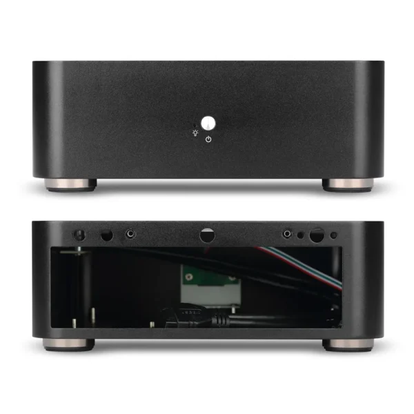 RGEEK L65S All Aluminum Chassis Mini HTPC Case Mini ITX Cases Computer Gaming PC Desktop Case with 8Pin Power Supply Pico PSU - Image 4