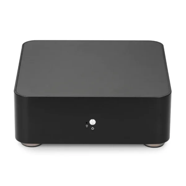 RGEEK L65 All Aluminum Chassis Small Desktop Computer Case PSU HTPC Mini itx pc with Power Supply - Image 4