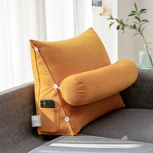 Sofa cushion, simple triangular cushion, pillow, living room backrest - Image 4