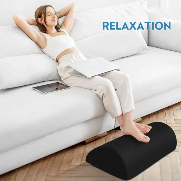 Comfort Foot Rest Under Desk, Leg Support Stool, Ergonomic Foot Rest for Home Office, Work, Gaming Accessories, Leg Pain Relief - Image 5